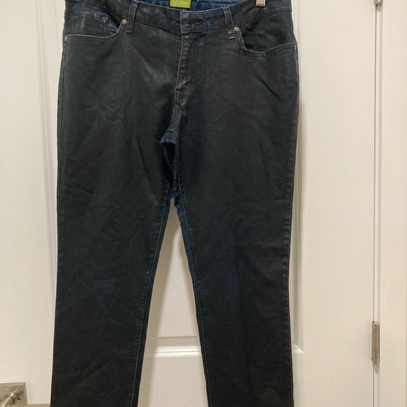 QMack Black Straight Jeans Timeless Design - Picture 1 of 3